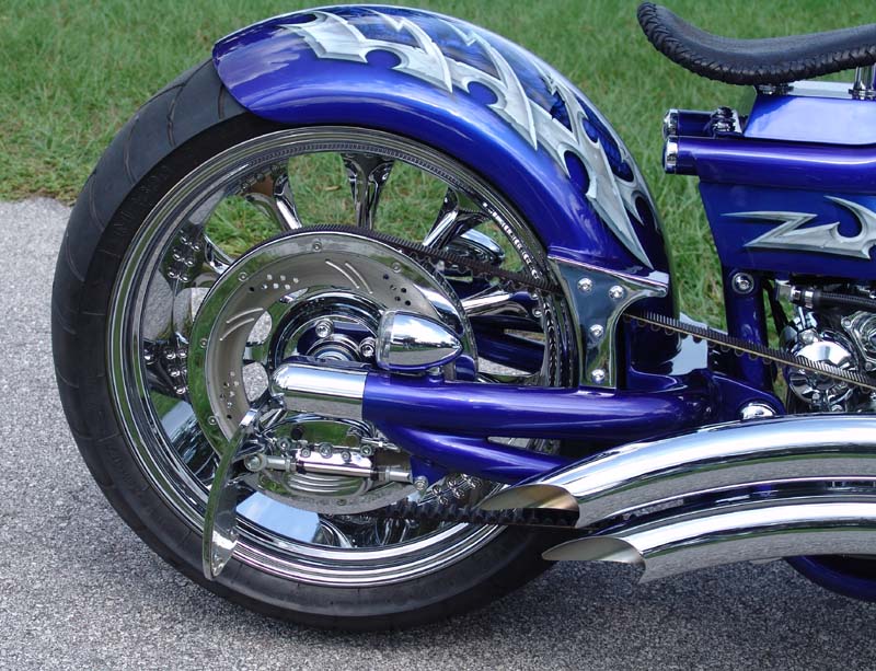 Chopper City USA Custom 300mm Softail Hybrid Motorcycle by Dave Welch